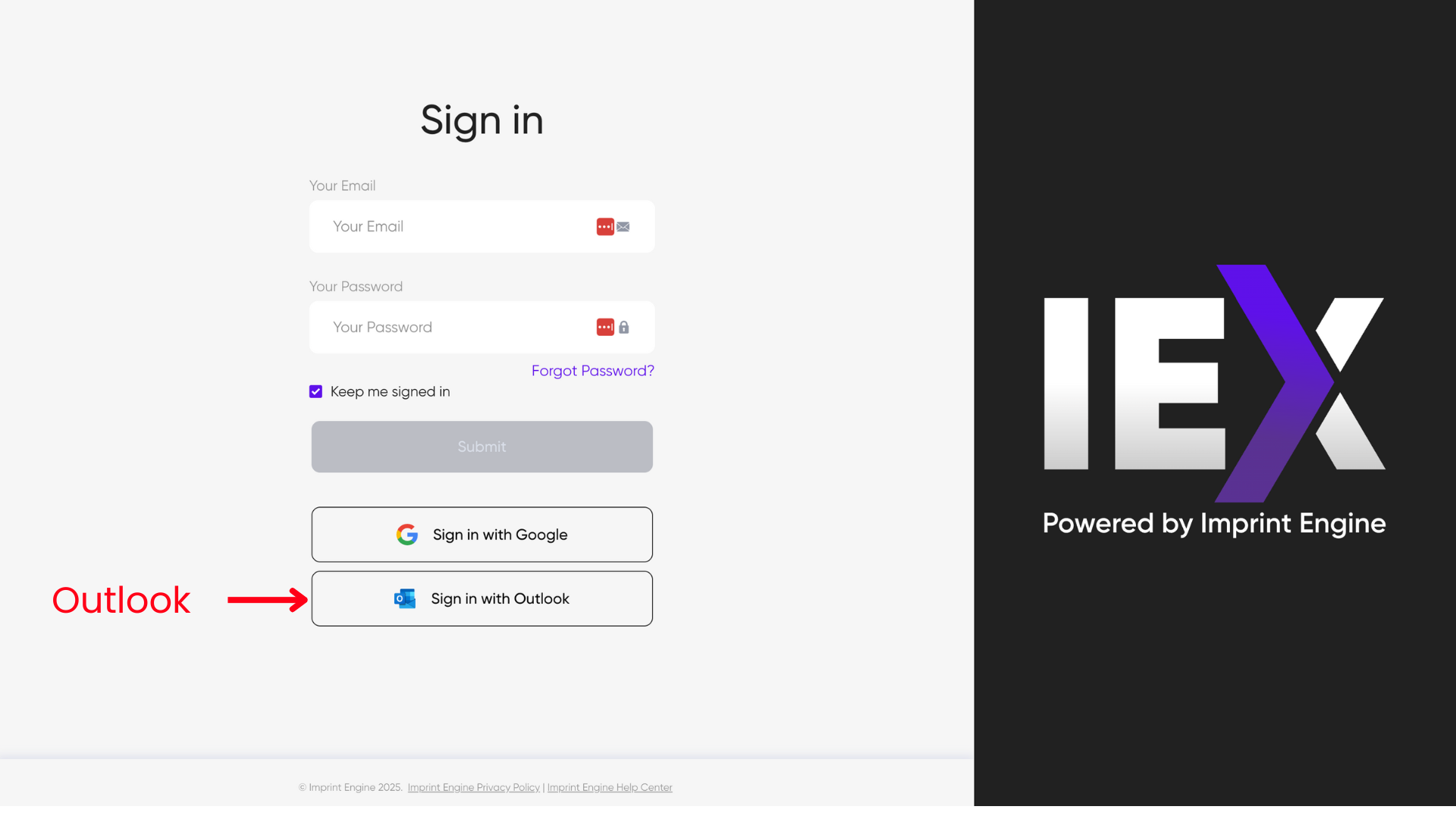 Setting a preferred sign-in method for your organization