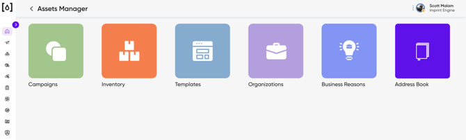 Assets Manager Overview Within IEX PORTAL